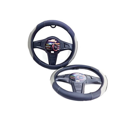 [132353] Forro para timon "m"racing acswp006 negro/gris