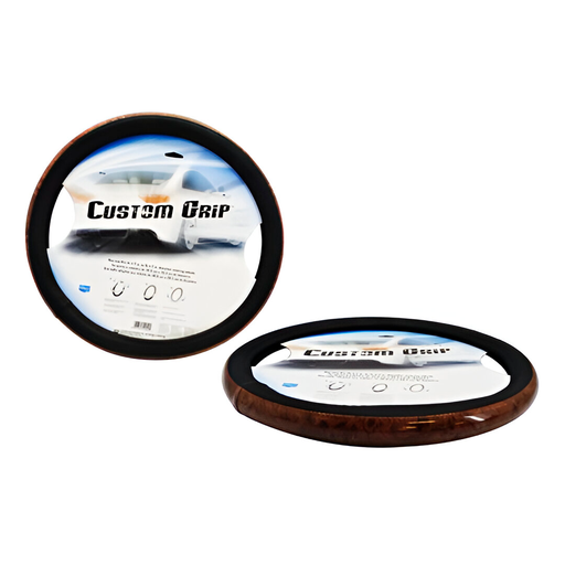 [76661] Forro para timon custom 39755 madera/negro