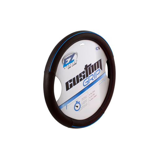 [76662] Forro para timon custom 39780 negro/azul