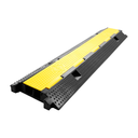 Protector cables de hule 100x22x3cm negro/amarillo