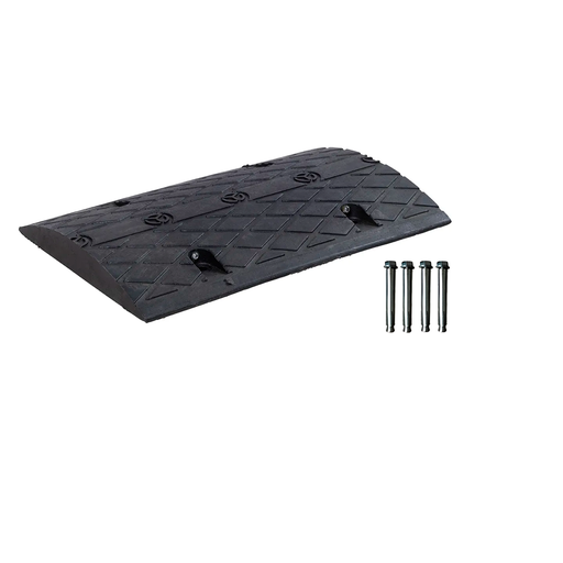 [92847] Reductor velocidad 50x35x5cm con perno tsb500 negro