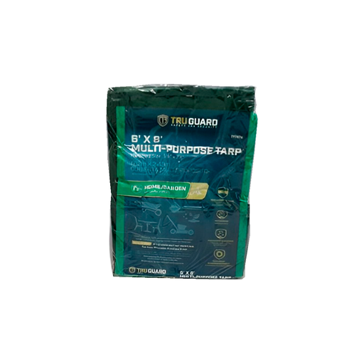 [63370] Tapacarga plastico 6'x8' 143566 verde/cafe