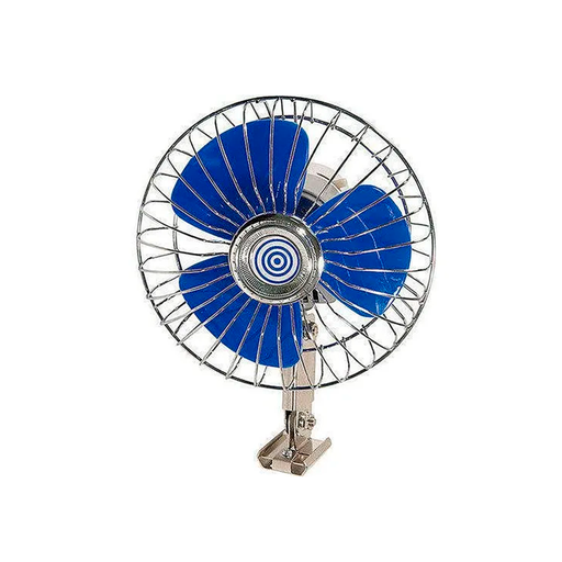 [3444] Ventilador de carro 6" 12v aspas plastico af-1001