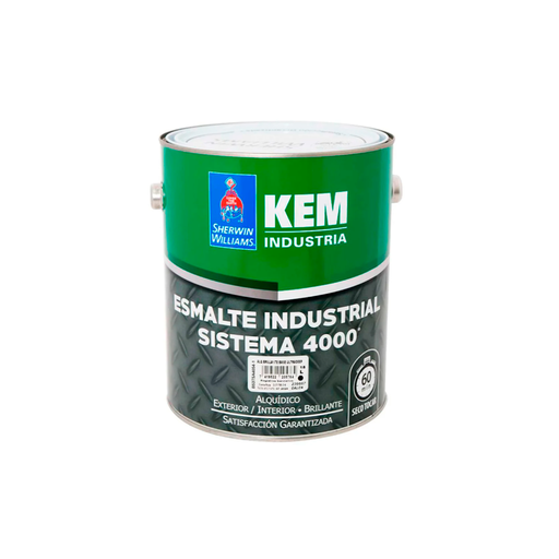 [126977] Base kem esmalte industrial 1/4-galon fast dry 4000 sherwin williams