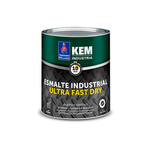 [126978] Base profunda kem esmalte industrial 1/4 galon fast dry 4000 sherwin williams