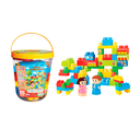 Juguete armar 55pc block jm13704 varios colores