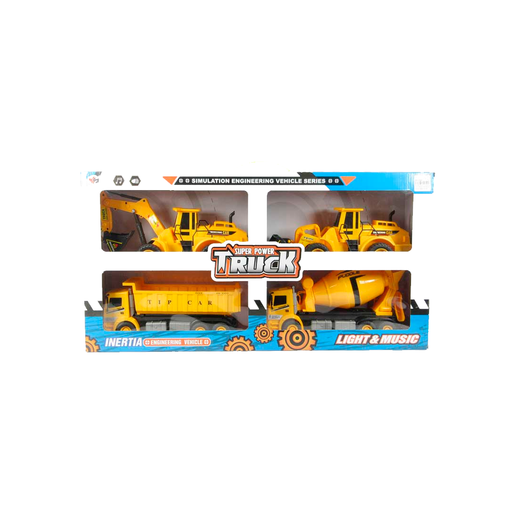 [94521] Juguete carro construccion truck 4pc 12a518