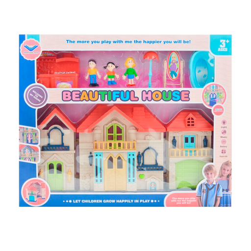 [128961] Juguete juego casa 45x7x36.5cm 1369