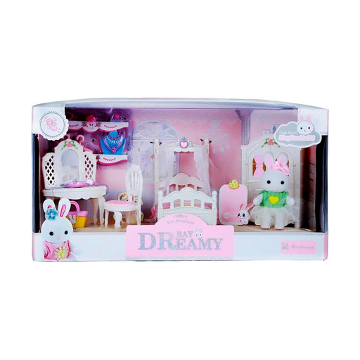 [113008] Juguete juego dormitorio 24pc conejo 6616
