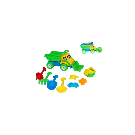 [96245] Juguete juego para playa 7pc con volqueta 7727