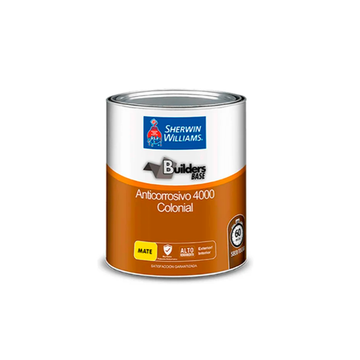 [99621] Anticorrosivo colonial 1/4-galon sherwin williams cafe mate