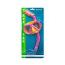 Careta para bucear de plastico con snorkels bestway 24023 varios colores