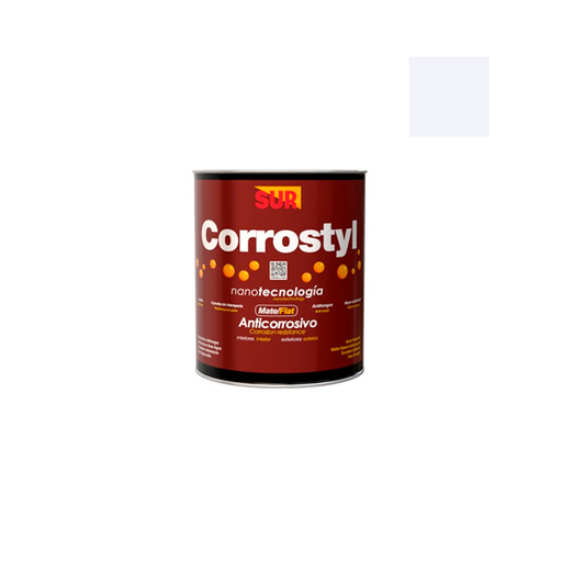 [103017] Anticorrosivo corrostyl agua 1/4-gln blanco
