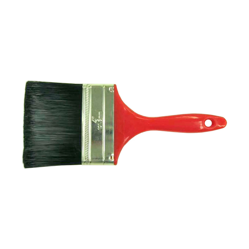 [4054] Brocha para pintar 4" mango madera eterna 633 rojo