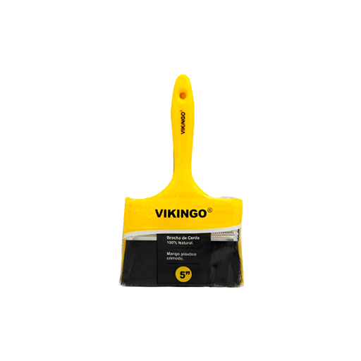 [87011] Brocha para pintar 5" mango plastico vikingo pbe5