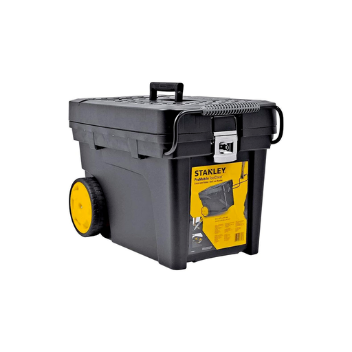 [104899] Caja para herramientas plastica con llantas stanley 033026r negro