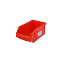 Caja plastica organizadora #2 146x250x126mm rojo