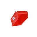 Caja plastica organizadora #4 207x350x164mm rojo