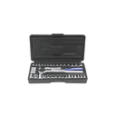 Cubos 38pc 3/8" y 1/4" foy con mango plastico 144006