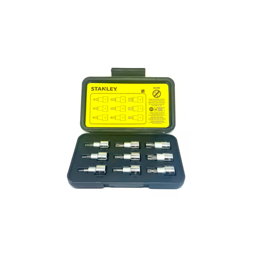 [139713] Cubos stanley pun torx 9pc 1/2" estuche 098