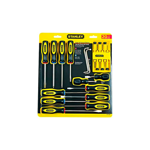 [38825] Desarmadores 20pc stanley 60-220