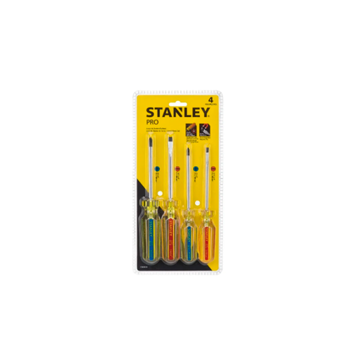 [51691] Desarmadores 4pc stanley 69-169