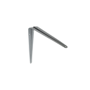 Escuadra metal 10"x12"x1.0mm blanca/gris