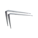 Escuadra metal 12"x14" vikingo 8/sb1214 gris