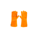 Guante de cuero muñeca larga 14" varios colores