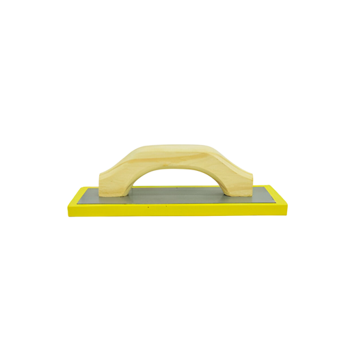 [73247] Plana con esponja 235x105mm mango de madera amarillo