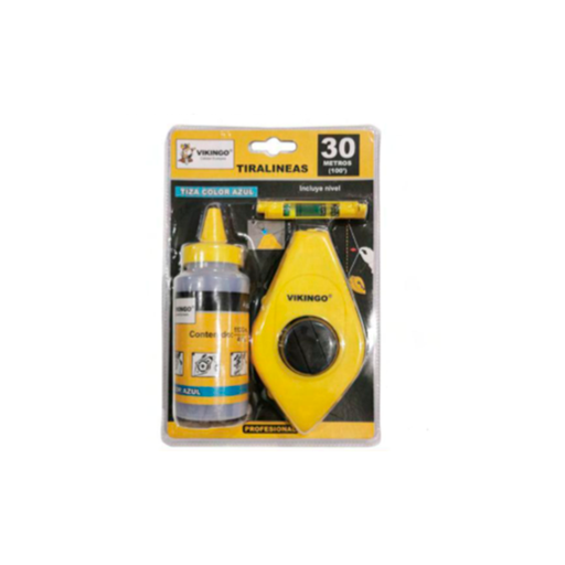 [127879] Tira linea 30mt con bote/nivel vikingo chl30