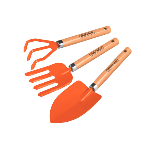 [7490] Herramientas para jardin 3pc tramontina 78100/801