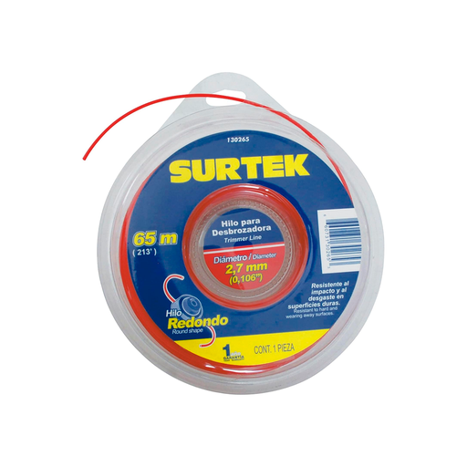 [37056] Hilo cortadora orilla .106"x65m redondo 130265