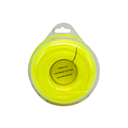 Hilo cortadora orilla 2.4mmx35m cuadrado amarrillo