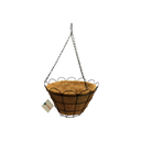 Macetera colgante 33x19cm tipo canasta r/c gg1f012s
