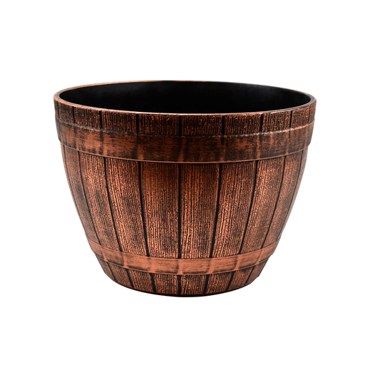 [128087] Macetera plastica redondo 30x20cm kd7133sn