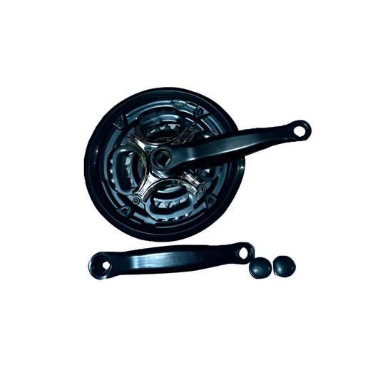 [85318] Catarina triple 24x34x42t con viela limitada negro/plateado