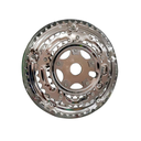 Catarina triple 28x38x48t s/v js-cw014 cromo pulido