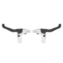 Manecilla bicicleta mtb aluminio b-v t09022 negro/blanco