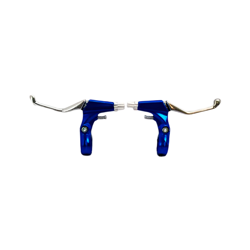 [30514] Manecilla bicicleta mtb aluminio l-12v rojo/azul