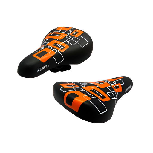 [94724] Montura bicicleta az-5592 negro/anaranjado/amarillo