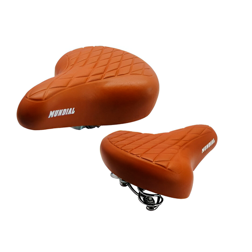 [94732] Montura bicicleta con resorte mundial az-5567 cafe