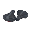 Montura bicicleta con resorte/reflector negro