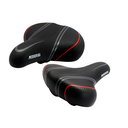 Montura bicicleta mundial az-6032 negro/rojo