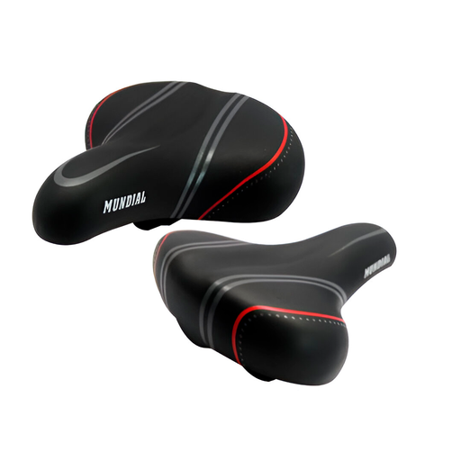 [94703] Montura bicicleta mundial az-6032 negro/rojo