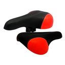 Montura bicicleta sdd-15 11x7" negro/rojo/azul