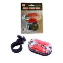 Reflector bicicleta stop 4f con batería aaa 748t