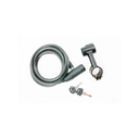 Candado cable 6x1500mm con sop lock-1 negro