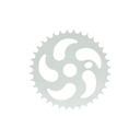 Catarina 36t solo rueda negro/blanco