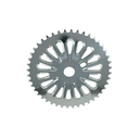 Catarina 44t solo rueda 18aguj ss-337 cromo pulido